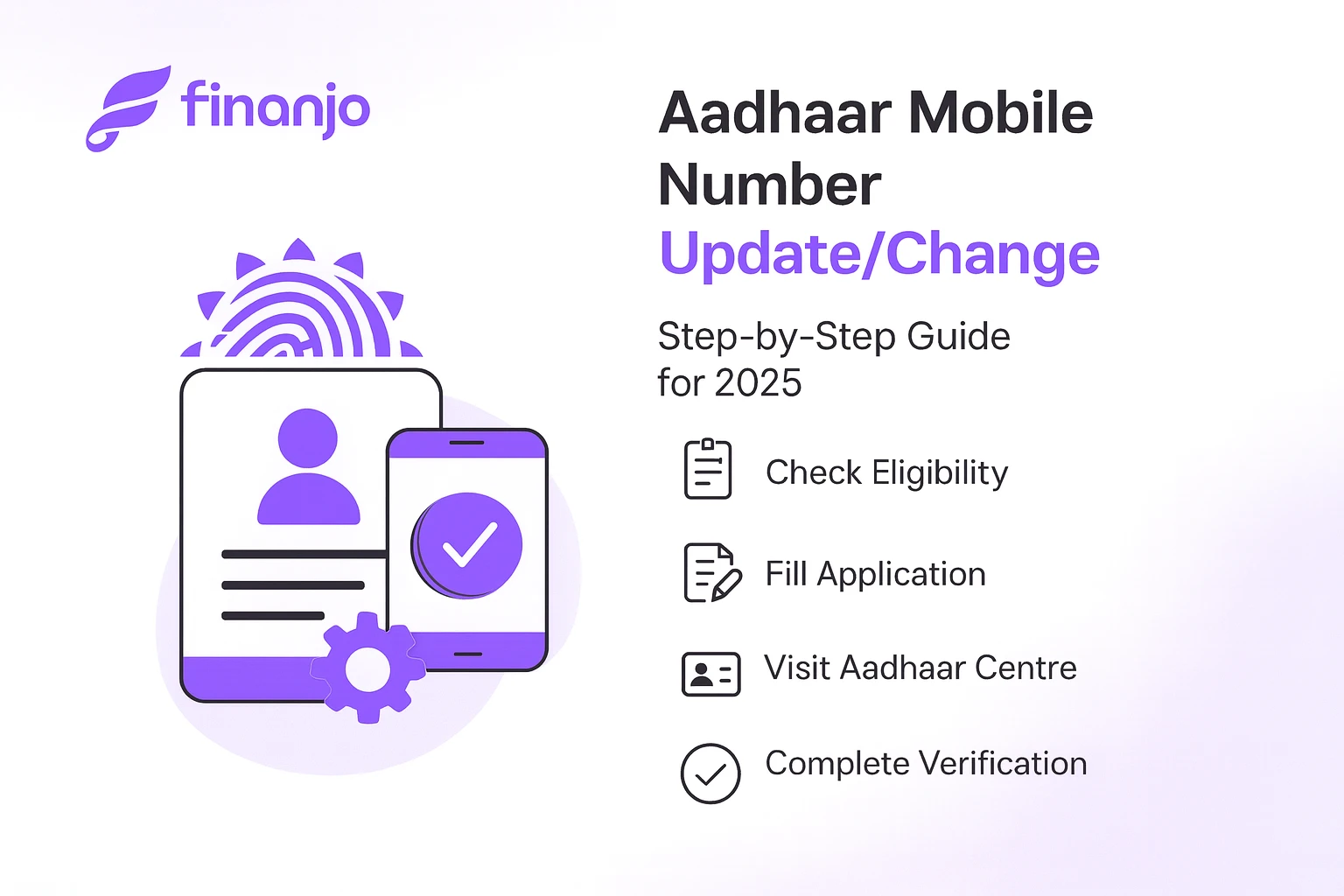 Aadhaar mobile number update