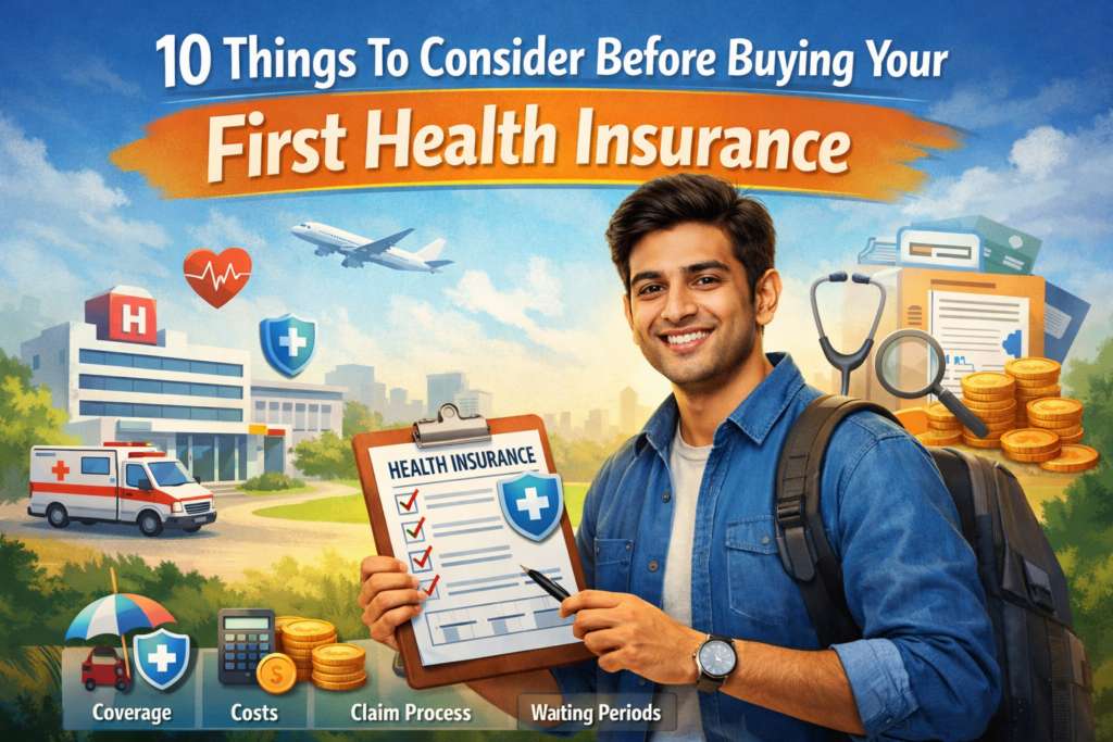 10 Important Things To Consider Before Buying Your First Health Insurance