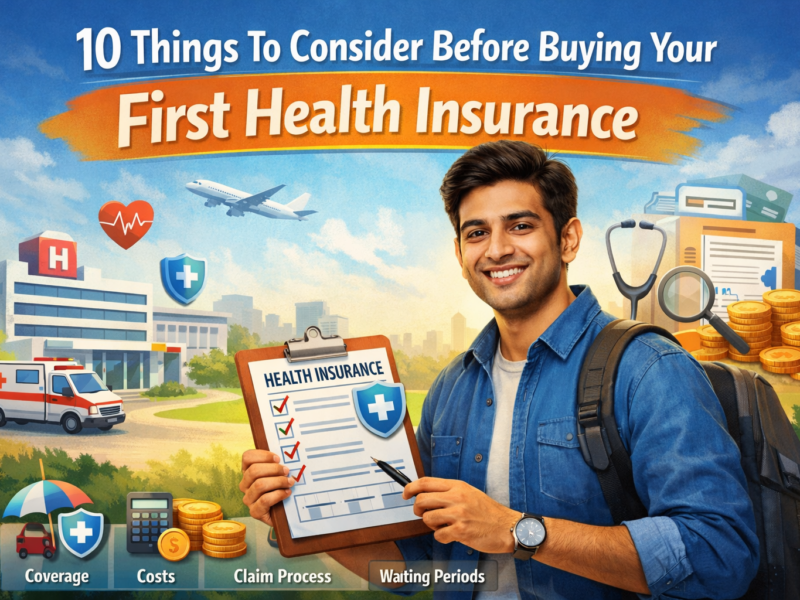 10 Important Things To Consider Before Buying Your First Health Insurance